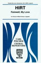 Farewell My Love SATB choral sheet music cover